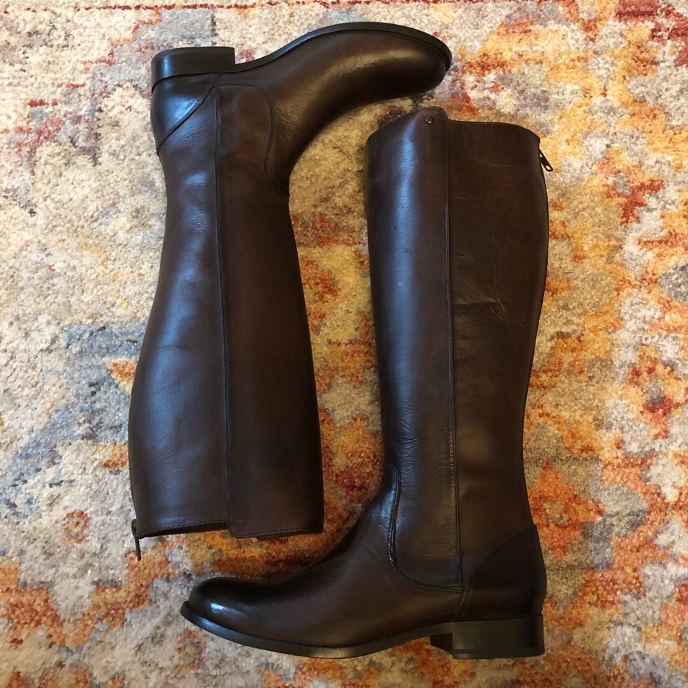 FRYE: Melissa Stud Back Zip Boots